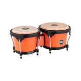 MEINL Percussion HB50EC 6.5inch + 7.5inch Journey Series ABS Bongo, Electric Coral