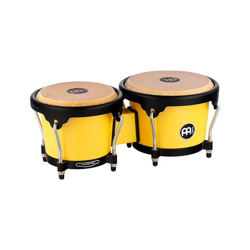 MEINL Percussion HB50IY 6.5inch + 7.5inch Journey Series ABS Bongo, Illuminating Yellow
