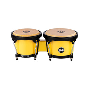 MEINL Percussion HB50IY 6.5inch + 7.5inch Journey Series ABS Bongo, Illuminating Yellow