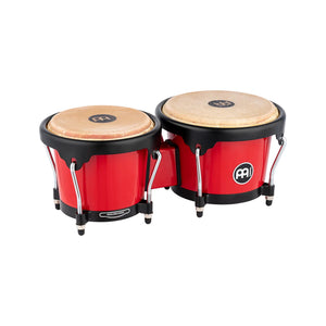 MEINL Percussion HB50R 6.5inch + 7.5inch Journey Series ABS Bongo, Red