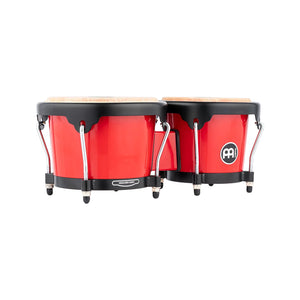 MEINL Percussion HB50R 6.5inch + 7.5inch Journey Series ABS Bongo, Red