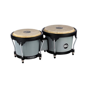 MEINL Percussion HB50UG 6.5inch + 7.5inch Journey Series ABS Bongo, Ultimate Gray