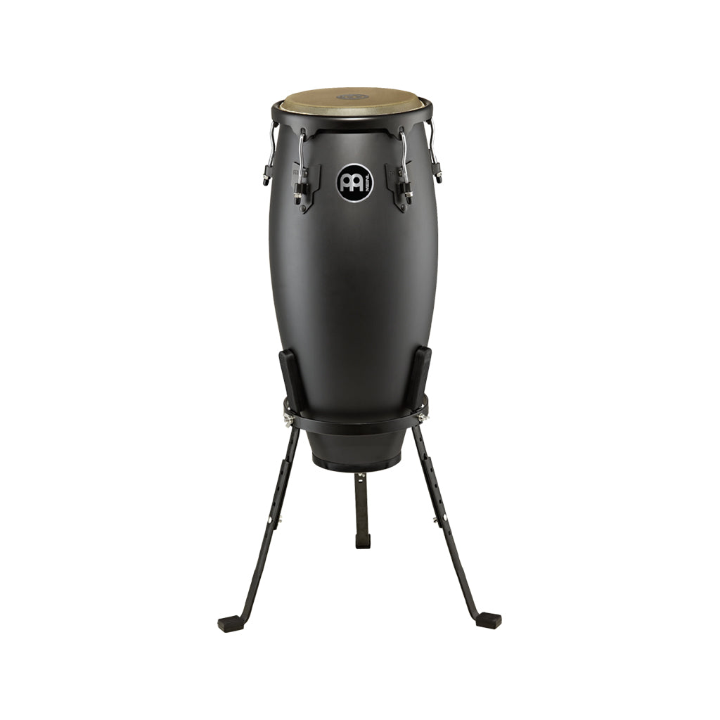 MEINL Percussion HC10PBK-M 10inch Headliner Conga (Nino) w/Basket Stand, Phantom Black