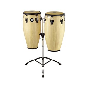 MEINL Percussion HC812-NT 11+12inch Headliner Series Conga Set w/Double Stand, Natural