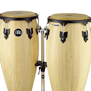 MEINL Percussion HC812-NT 11+12inch Headliner Series Conga Set w/Double Stand, Natural