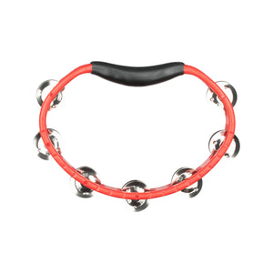 MEINL Percussion HTMT1R Headliner Series Handheld ABS Tambourine, 2 Rows, Red