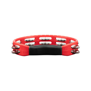 MEINL Percussion HTMT1R Headliner Series Handheld ABS Tambourine, 2 Rows, Red
