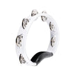 MEINL Percussion HTWH Headliner Series Handheld ABS Tambourine, 1 Row, White
