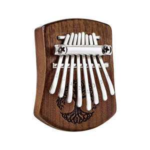 MEINL Sonic Energy KL801TOL 8 Notes Mini Kalimba, Tree of Life Symbol