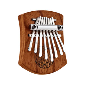 MEINL Sonic Energy KL802FOL 8 Notes Mini Kalimba, Flower Of Life Symbol