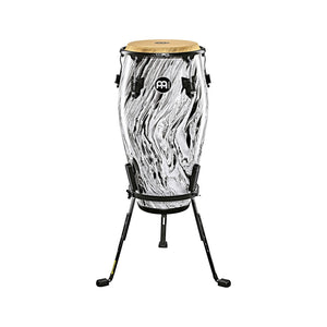MEINL Percussion MCC1134WHM 11.75in Marathon Designer Quinto w/Steely II Conga Stand, White Marble