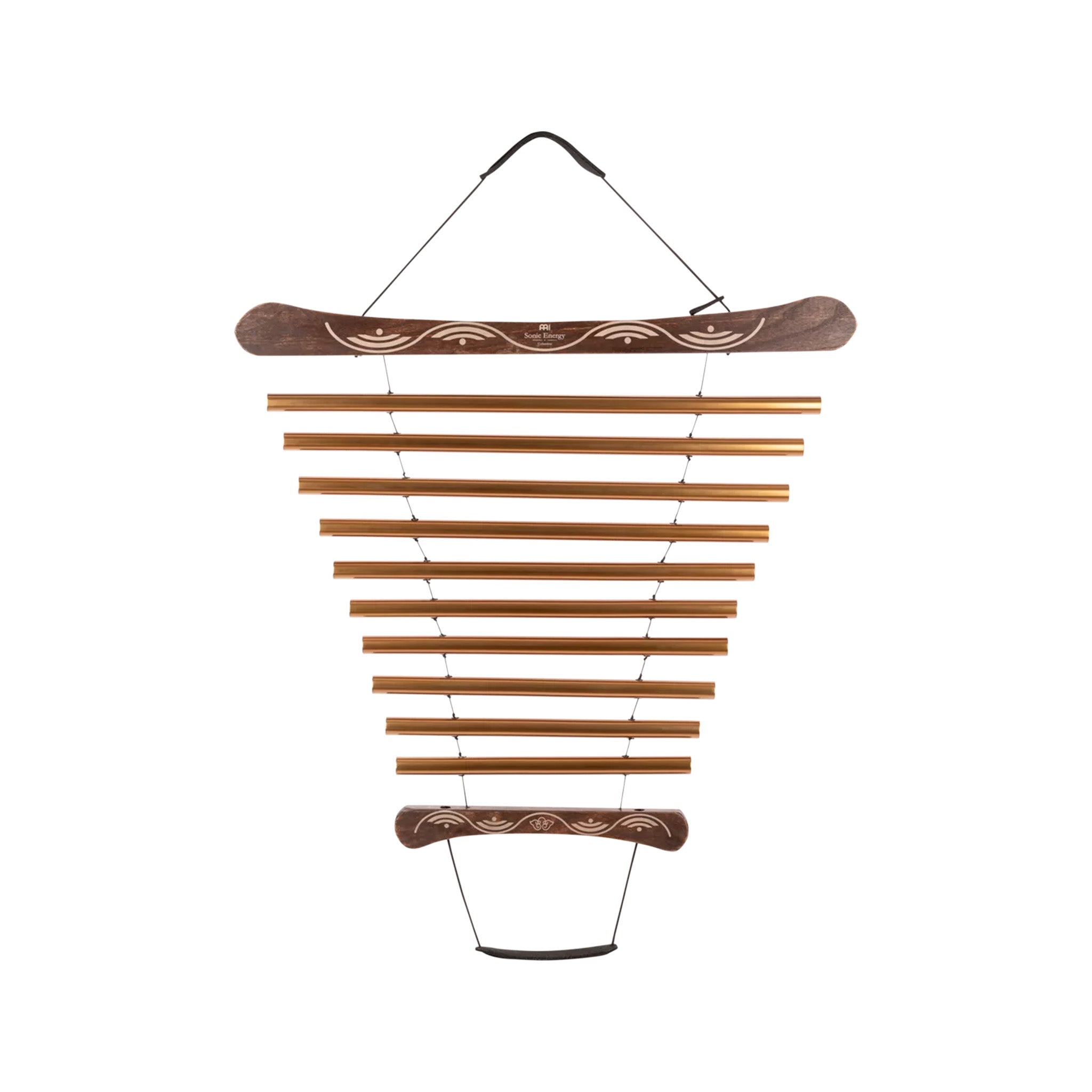 MEINL MFC10GMAB 35inch/88cm Meditation Flow Chimes, 440Hz, 10Notes, G Major, Bronze