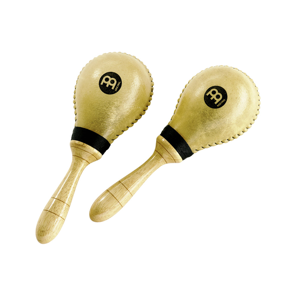 MEINL Percussion MSM4 Rawhide Jumbo Maracas, Natural