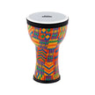 NINO Percussion NINO-EMDJ-KQ 6inch Elements Mini Djembe, Plastic Head, Kenyan Quilt
