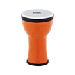 NINO Percussion NINO-EMDJ-T 6inch Elements Mini Djembe, Plastic Head, Tangerine