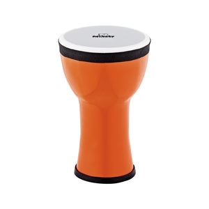 NINO Percussion NINO-EMDJ-T 6inch Elements Mini Djembe, Plastic Head, Tangerine