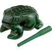 NINO Percussion NINO516GR Wood Frog Guiro, X-Large, Green