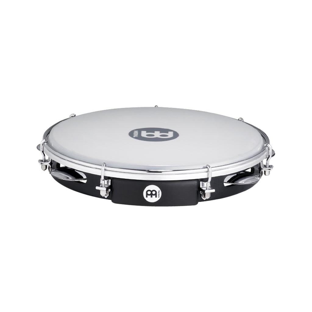 MEINL Percussion PA10ABS-BK 10inch Traditional ABS Pandeiro, Synthetic Head