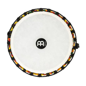 MEINL Percussion PADJ5-M-F 10inch Rope Tuned Travel Series Djembe, Synthetic Head, Simbra
