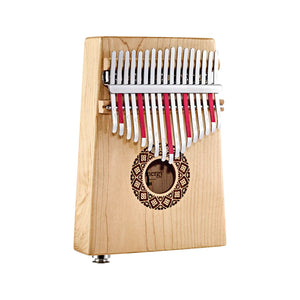 MEINL Sonic Energy KL1709H 17 Notes Sound Hole Pickup Kalimba, Maple