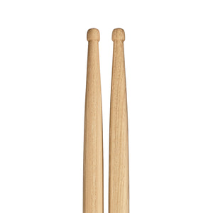 MEINL SB132 Hybrid 8A Hickory Drum Stick, Wood Tip