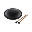 MEINL Sonic Energy SSTD1BK Small Steel Tongue Drum, F Minor, Black