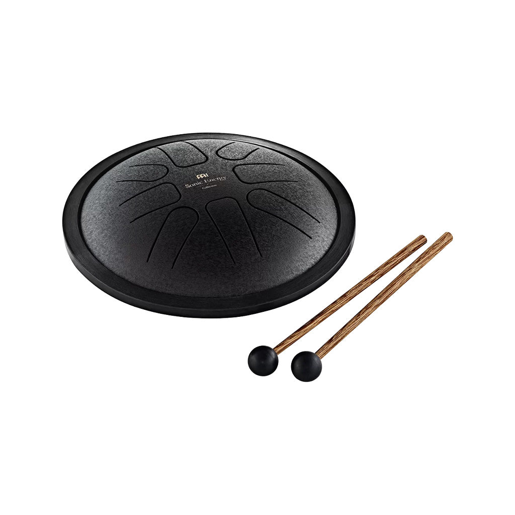 MEINL Sonic Energy SSTD1BK Small Steel Tongue Drum, F Minor, Black