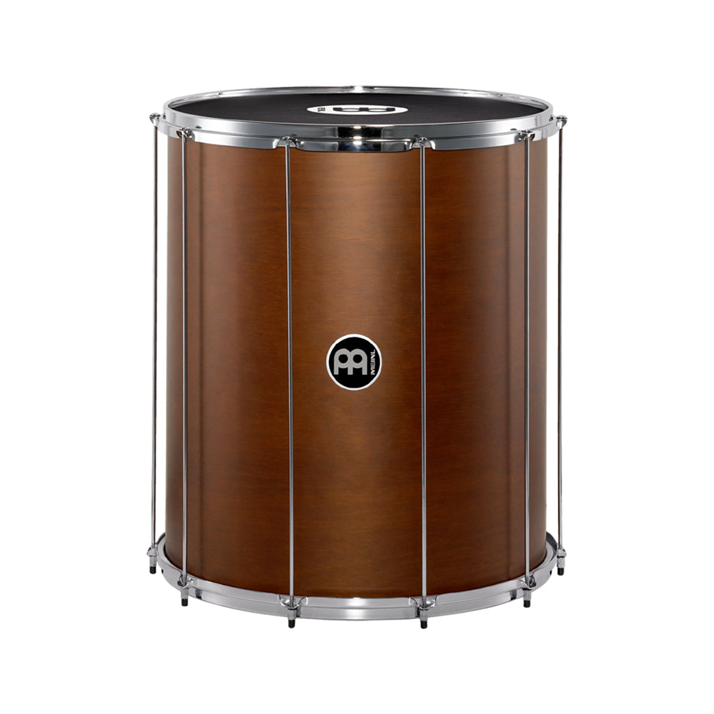 MEINL Percussion SU20AB-M 20inch Traditional Wood Surdo, African Brown