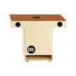 MEINL Percussion TOPCAJ2MH Turbo Slat-Top Cajon, Mahogany