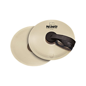 NINO Percussion NINO-NS18 7inch Cymbal Pair, Nickel Silver