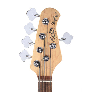 Sterling S.U.B Series RAY5 5-String Electric Bass Guitar, RW Neck, Walnut Satin