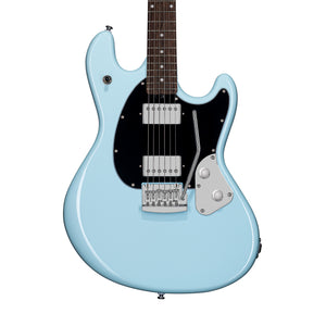 Sterling by Music Man SR30 StingRay HH Guitar, Laurel FB, Daphne Blue (SR30-DBL-R1)
