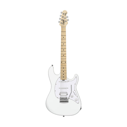 Sterling By Music Man Cutlass CT20 Electric Guitar, Maple FB, Canvas White