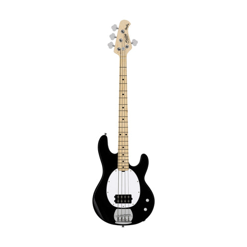 Sterling By Music Man StingRay RAY2 Electric Bass Guitar, Maple FB, Black