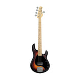 Sterling S.U.B Series RAY5 5-String Electric Bass Guitar, Maple FB, Vintage Sunburst Satin
