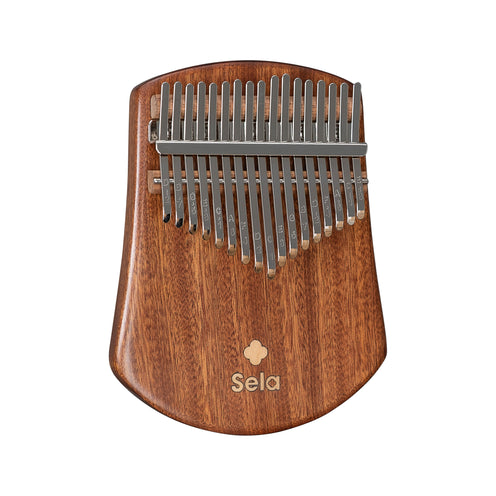 Sela SEKL17SS Solid Sapele Body Kalimba 17 Keys w/Bag