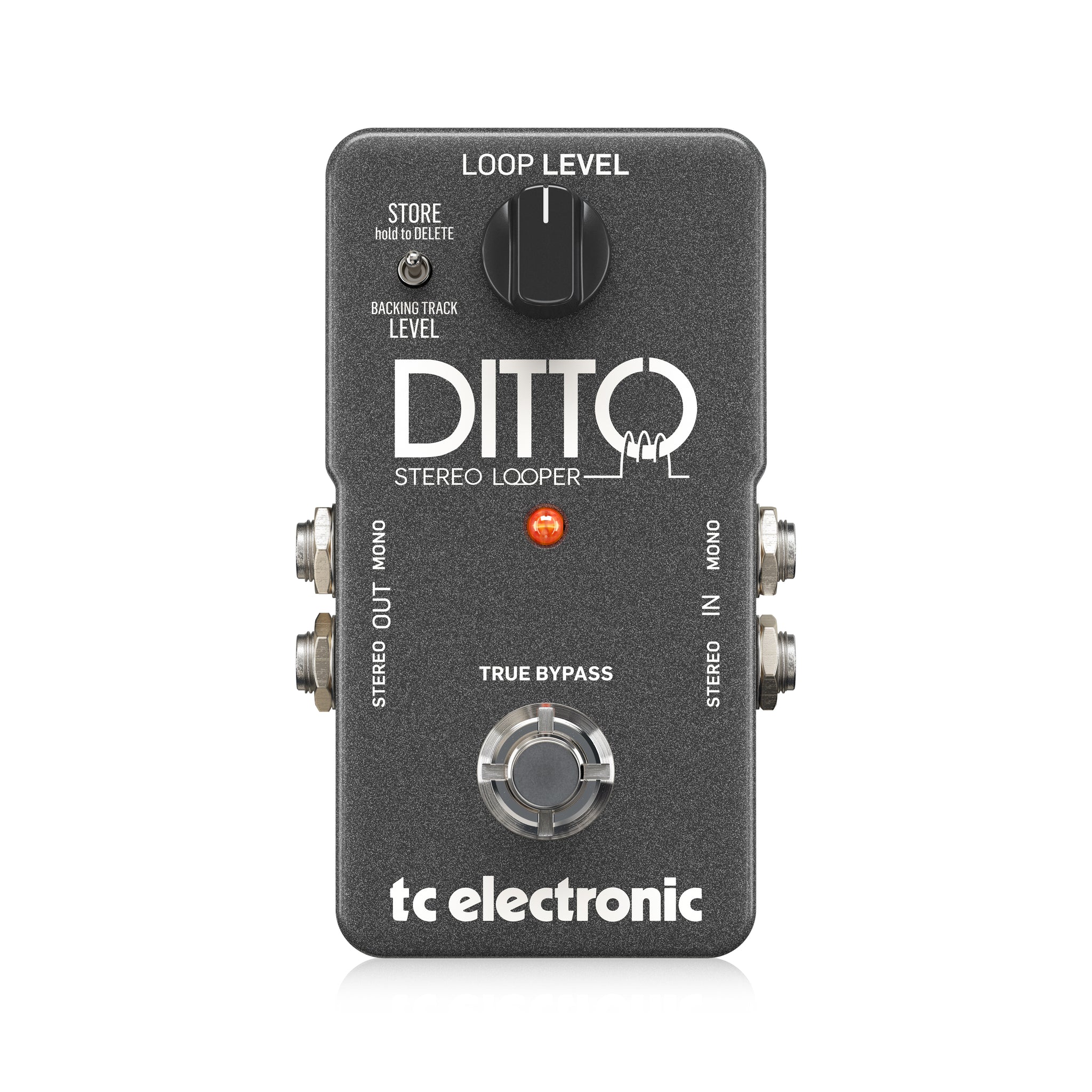 guitar pedal mono in stereo out TC Electronic Ditto Stereo Looper Guitar Effects Pedal – Swee Lee Philippines