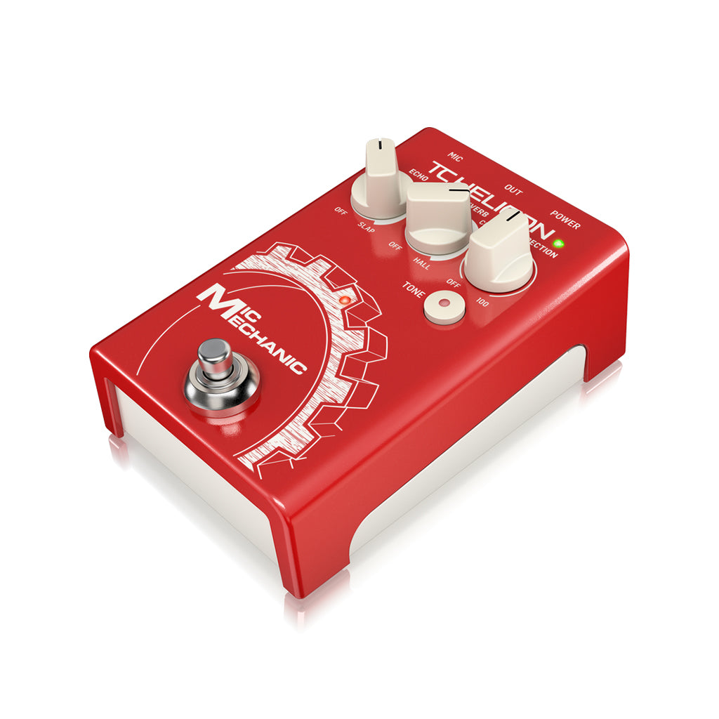 TC-Helicon Mic Mechanic 2 Vocal Effects Pedal – Swee Lee Philippines