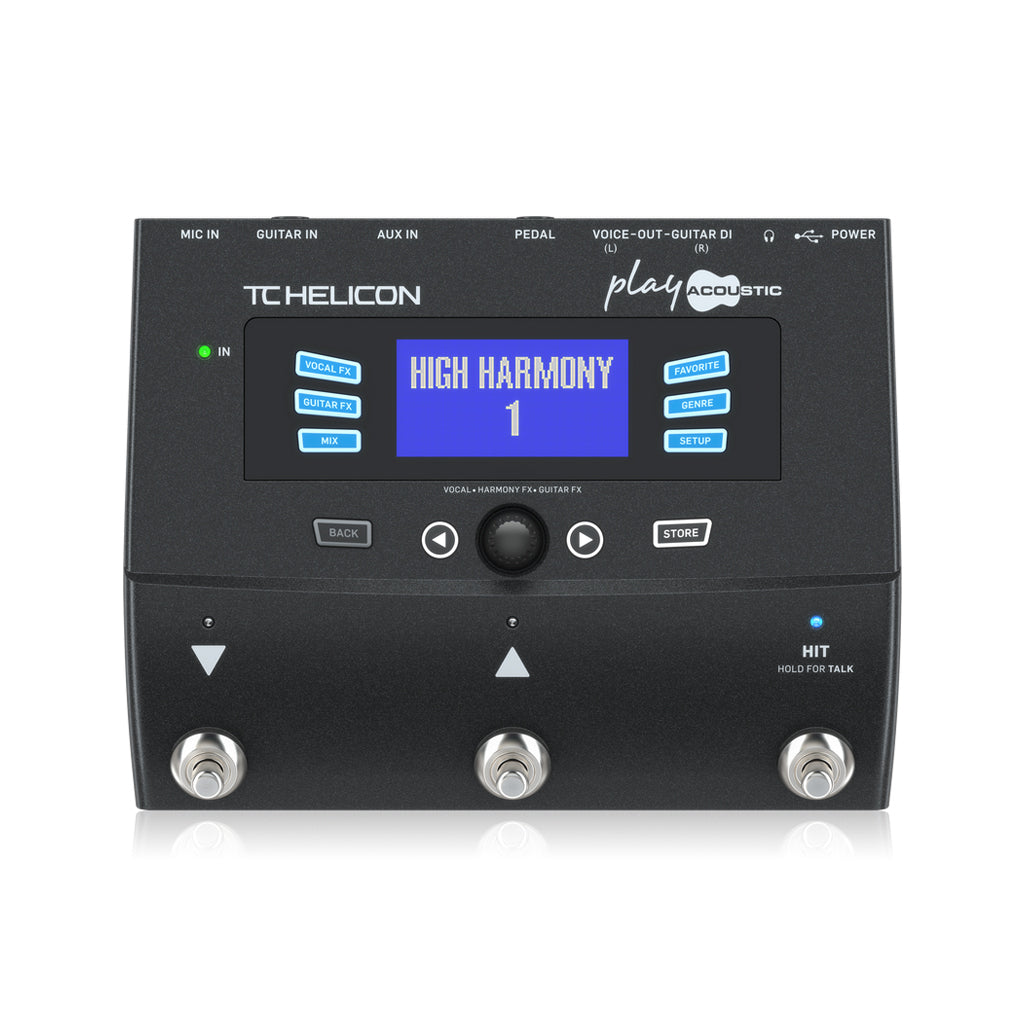 TC HELICON VOICELIVE PLAY acoustic ボーカル TC Helicon VoiceLive Play and Play Acoustic Quickstart Guide