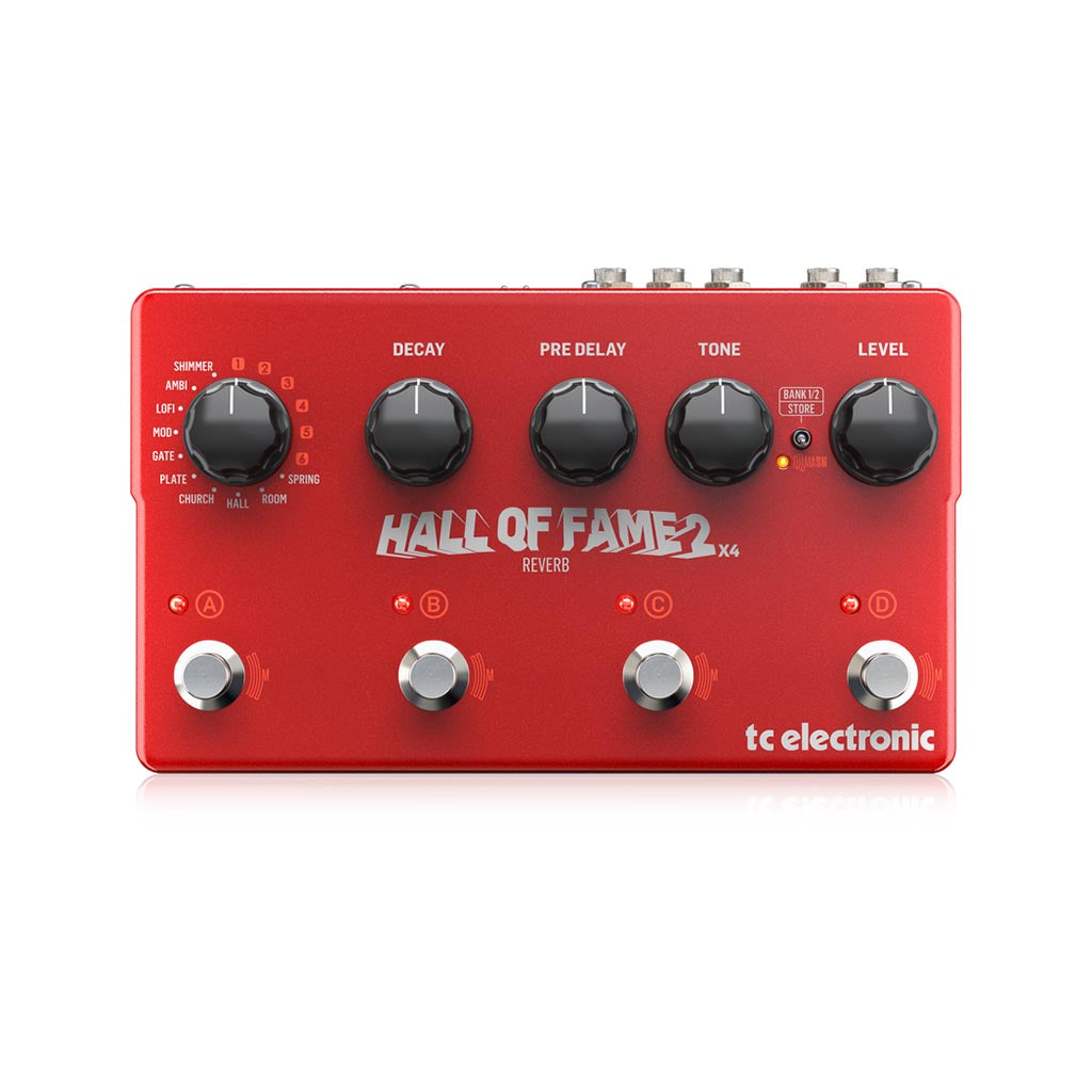 fame looper pedal TC Electronic Hall Of Fame 2 X4 Reverb Guitar Effects Pedal, UK – Swee Lee Philippines