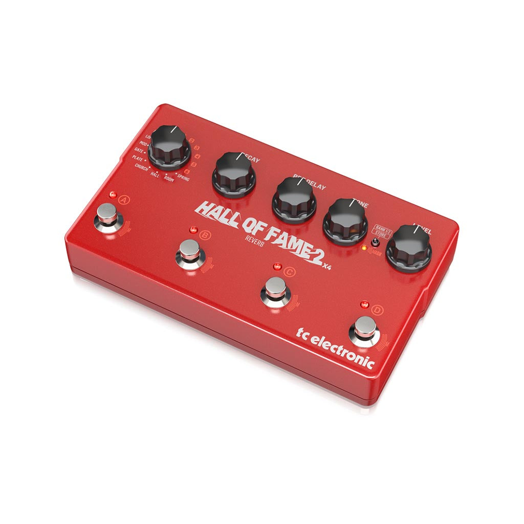 TC Electronic Hall Of Fame 2 X4 Reverb Guitar Effects Pedal, UK