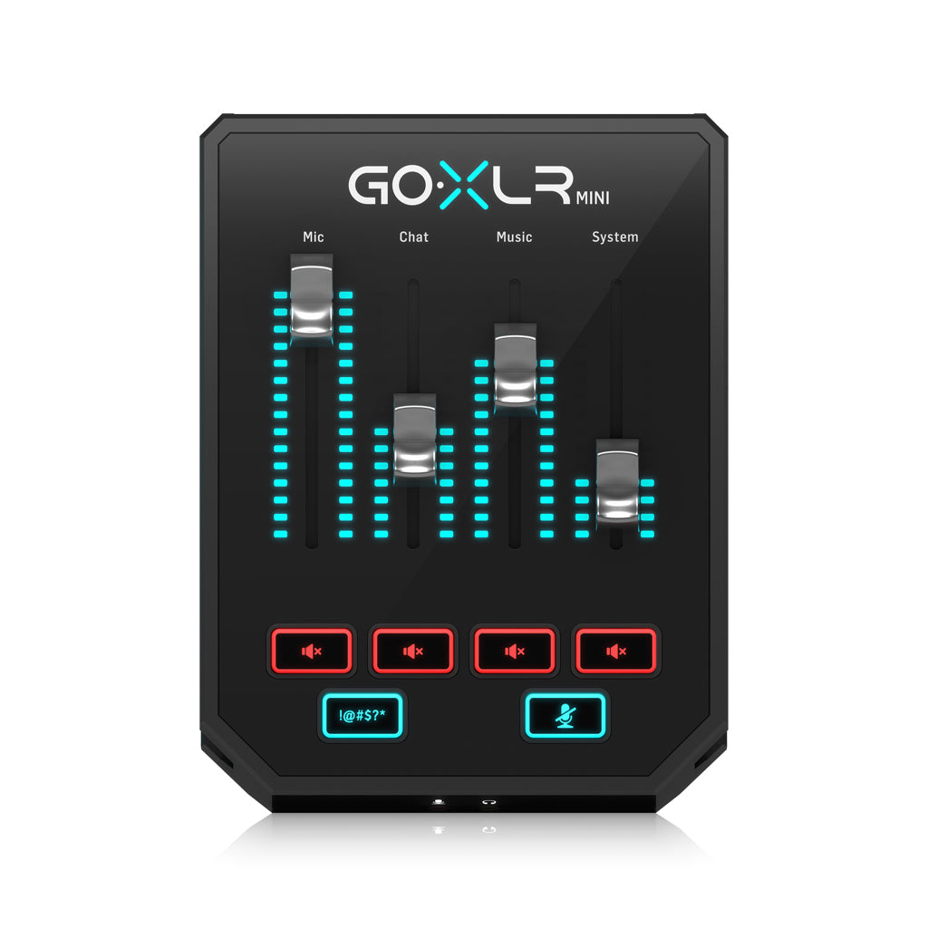TC-Helicon GoXLR Mini USB Audio Interface – Swee Lee Philippines