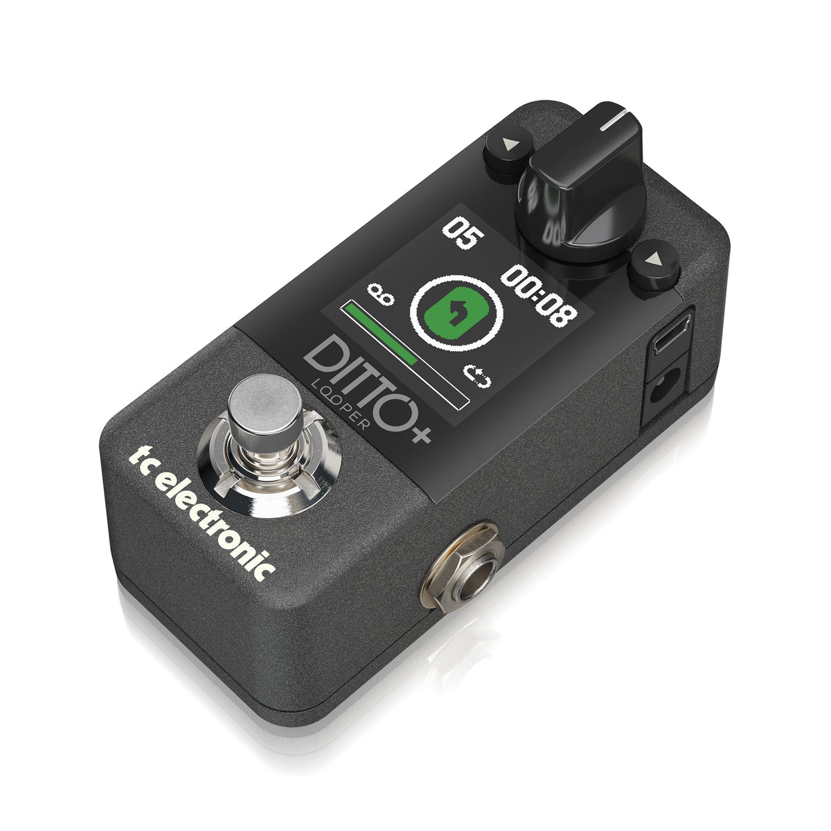 ギター tc electronic DITTO+ LOOPER TC Electronic Ditto+ Looper Highly Intuitive Looper Guitar Pedal